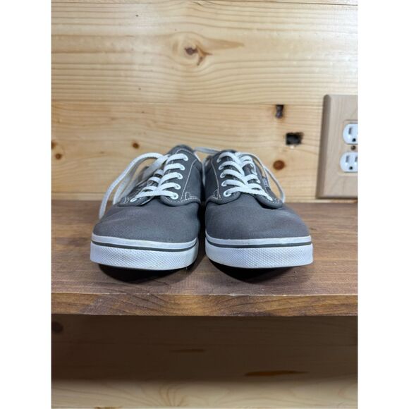 VANS Women's Size 7 Atwood Pewter Dark Gray Canvas Low Top Lace Up Sneak… - Picture 4 of 12